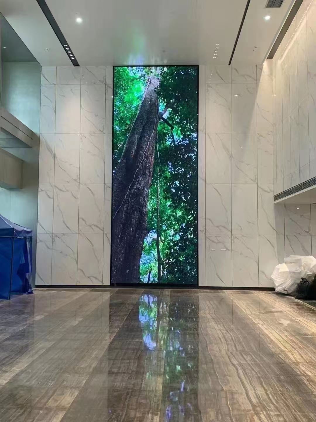 What are the advantages of GOB led  displays