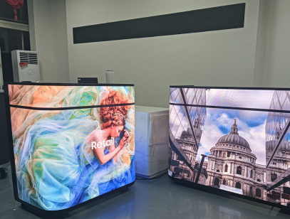 Front desk LED display application examples
