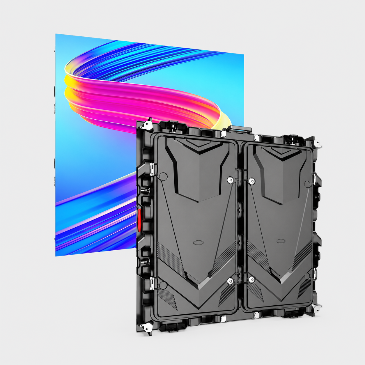 outdoor P2.5 P3.076 P4 P5 P8 P10 led cabinet 960mm by 960mm die casting aluminum