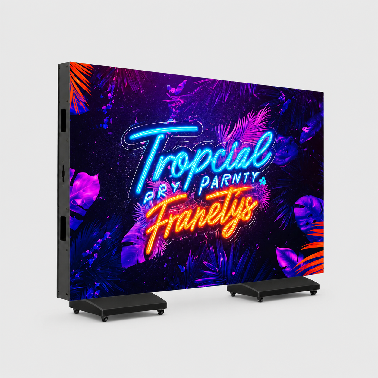 indoor third fold led poster 1280mm by 1920 mm